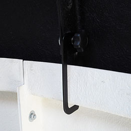 Dome security clamps
