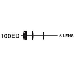 Esprit-100ED Quintuplet f5 five-element super APO Refractor